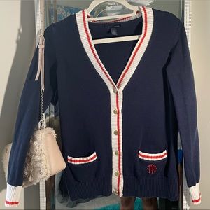 Tommy Hilfiger Navy Blue Sweater